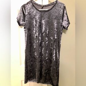 Women’s Velvet Blue Dress